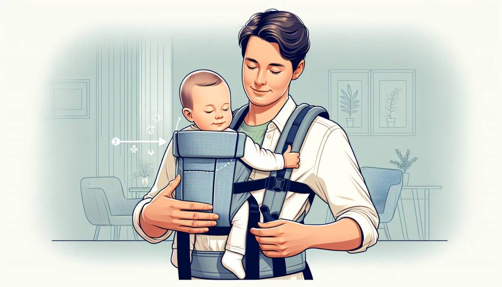 Porte-bébé ergonomique : conseils pour un portage sûr et confortable