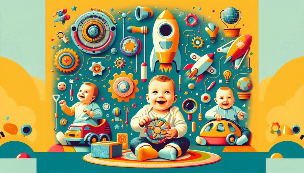 Les jouets premiers âges : développer la motricité de bébé